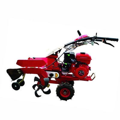 Gear Transmission Farm Cultivator Engenheiro de gasolina Push manual Mini Tiller Para Ditching