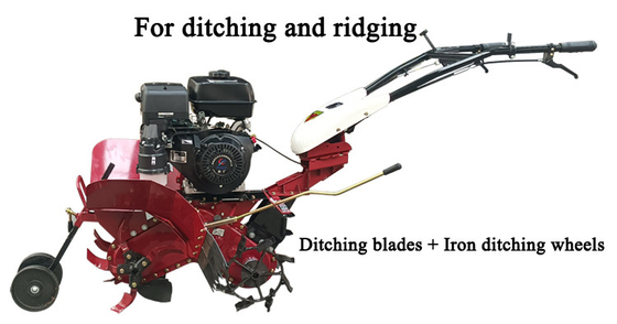 Agricultor Multipurpose Mini Tiller para Limpeza Rotativa/Erva-doce/Escavação/Ridging