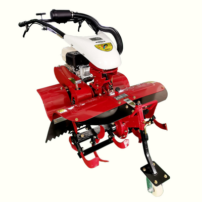 4WD Mini Power Tiller 7hp Pequeno rotativo cultivador de ervas daninhas para cultivo preciso