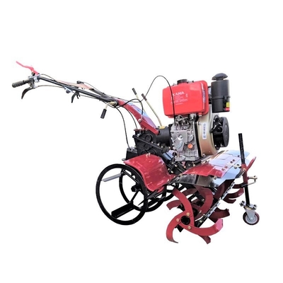 190*96*90cm Mini Cultivador de Tiller de Tração nas Quatro Rodas com Sistema de Transmissão de Todas as Engrenagens