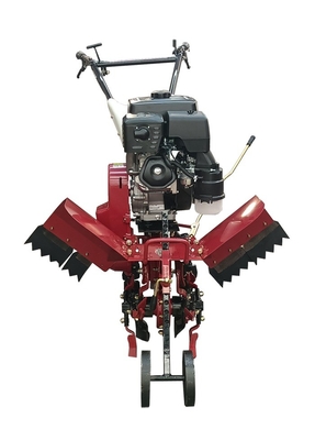 Largura de trabalho ajustável 45-85cm Mini Power Tiller Cultivator com função de rugido
