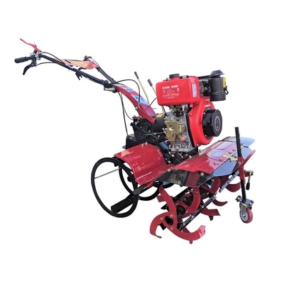 Equipamento agrícola essencial 115 KG Mini Power Tiller Cultivator com transmissão de todas as engrenagens