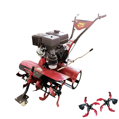 Tiller rotativo de largura de remoção de 15-35 cm com motor a gasolina e transmissão multiuso