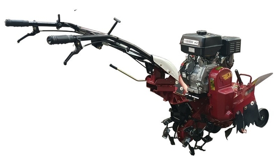85 KG Econômico 170F Motor de gasolina Multifunção de tração nas quatro rodas Mini Power Tiller Cultivator para fazenda