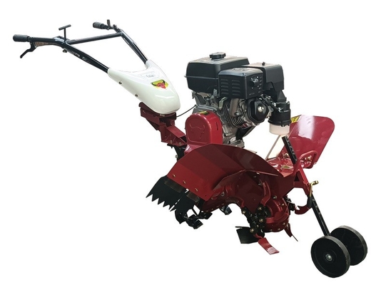 85 KG Econômico 170F Motor de gasolina Multifunção de tração nas quatro rodas Mini Power Tiller Cultivator para fazenda
