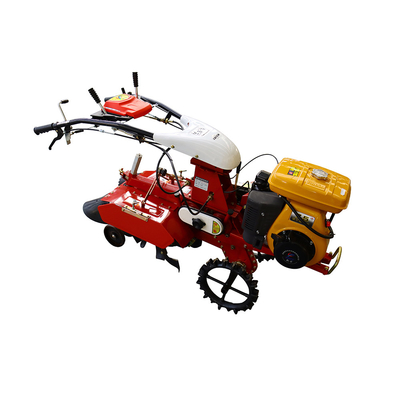 Mini Micro Rotary Walking Trencher Machine com transmissão de engrenagens para opção de remoção de terra