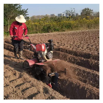 186F Mini Power Tiller de tração nas quatro rodas directamente ligado à transmissão de todas as marchas