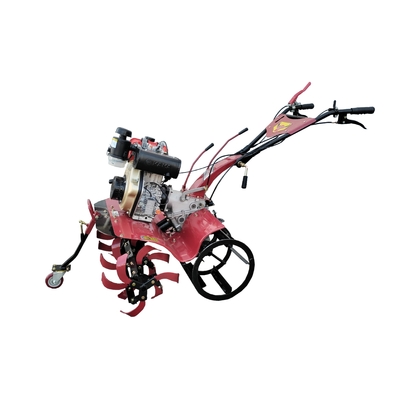 Ligeiro e compacto 173F Motor diesel cultivador de tração nas quatro rodas para pequenas fazendas