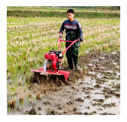 Tração nas quatro rodas e arranque fácil Tiller rotativo para Mini Power