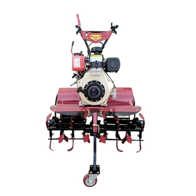 Ligeiro e compacto 173F Motor diesel cultivador de tração nas quatro rodas para pequenas fazendas