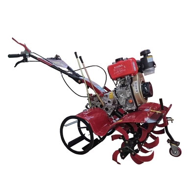 Ligeiro e compacto 173F Motor diesel cultivador de tração nas quatro rodas para pequenas fazendas