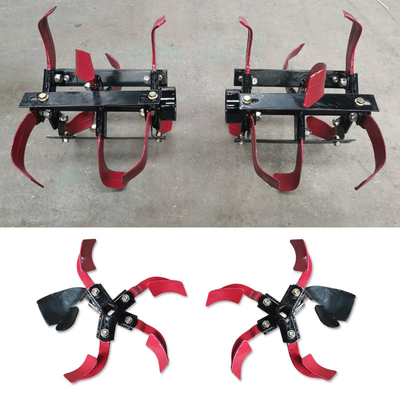 Tiller de potência de gasolina de tração nas quatro rodas 4KW para eficiência de cultivo de jardim de frutos