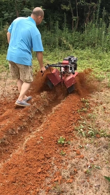 Tiller de pequeno tractor Orchard com transmissão de engrenagem do tipo cultivador de potência de gasolina