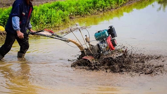 Equipamento agrícola polivalente de tração nas quatro rodas 173F