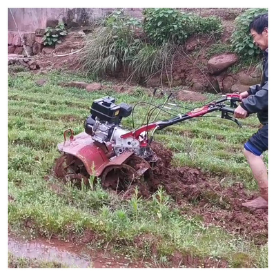 Obtenha mais em menos tempo com o nosso Tiller rotativo 170F/173F 4WD Mini Power Tiller