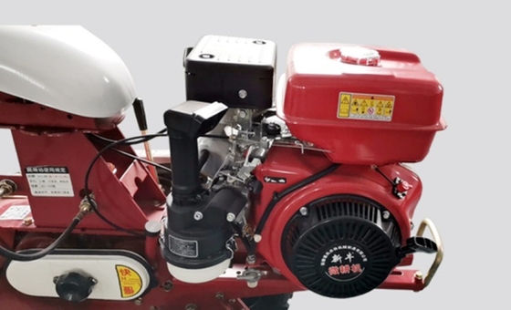 Agricultura ventilada 4.05KW Tiller rotativo de gasolina com funcionalidade de estrutura do chassi