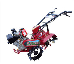Tiller rotativo de pressão manual, cultivador de fossa para agricultura em áreas montanhosas 145*62*85cm