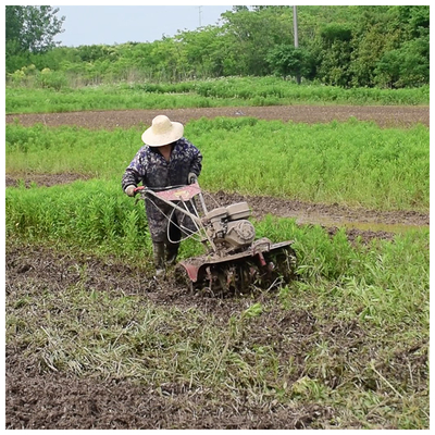 Alto Nível de Segurança 4WD Paddy Field Tilling Light 170F Cultivator Primeira escolha para agricultores