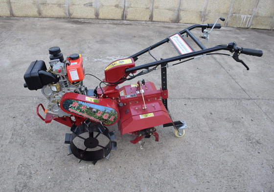 65 KG Multipurpose Diesel Engine Tiller Cultivator para vegetais e pomares durável