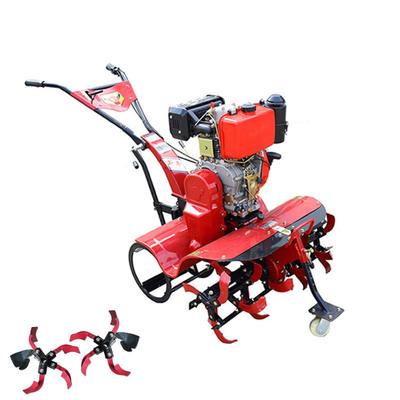 Cultivador manual de 8 cv com operação fácil e novo tipo de motor diesel