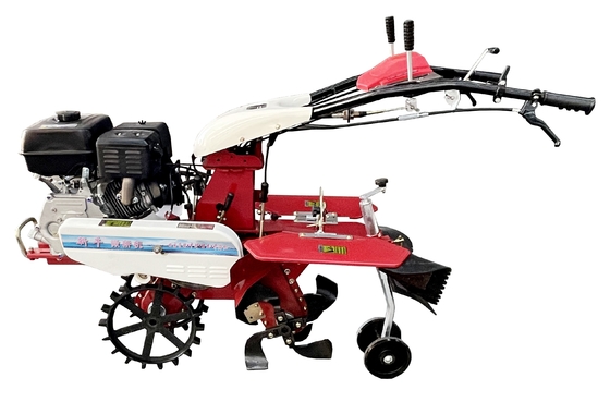 177F Motor a gasolina com tração nas quatro rodas Mini Power Tiller Cultivator para necessidades agrícolas