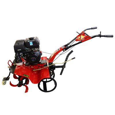 Mini cultivador versátil com tração nas quatro rodas para cultivar arroz e terras secas