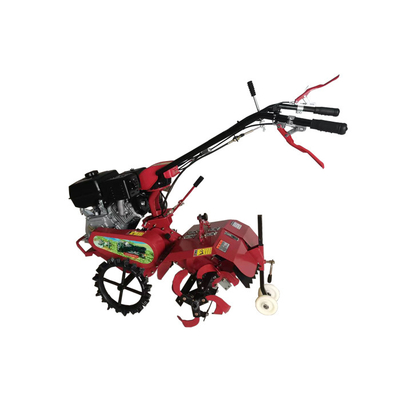 177F Motor a gasolina com tração nas quatro rodas Mini Power Tiller Cultivator para fazenda e jardim