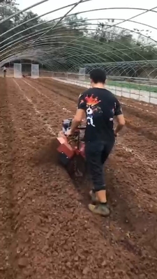 70 KG Desmatamento de Ervas daninhas Fertilizantes de Intertilagem Tiller de Reboque com motor de gasolina