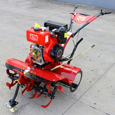 Estrutura de arranque eletrônico do jardim, plantação de pomares com motor diesel de 6 lâminas