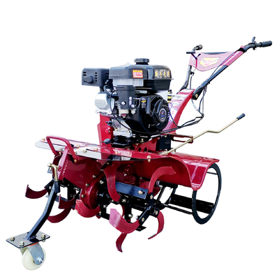 Tiller de hortelã de quatro rodas de tração directa de 4 kW para terras secas e campos de arroz