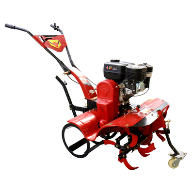 Mini Tiller de gasolina de largura de trabalho ajustável para cultivo versátil