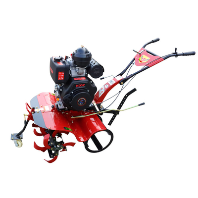 Potente 7HP 8HP 9HP 10HP Motor Diesel Tiller rotativo para máquinas agrícolas Velocidade de trabalho 4KM/H