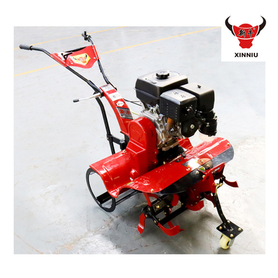 4KM/H Velocidade de Trabalho Agricultura Feita Fácil com 170 F Motor Power Tiller e largura ajustável
