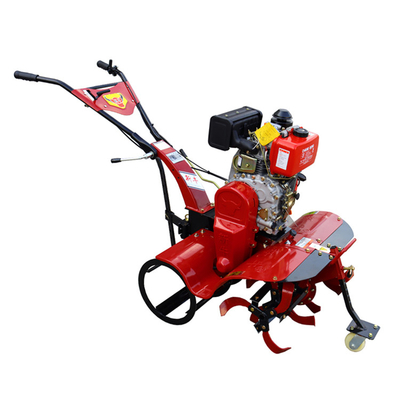 Máquina de gasolina de refrigeração por ar vendável Mini Power Tiller para agricultura multifuncional