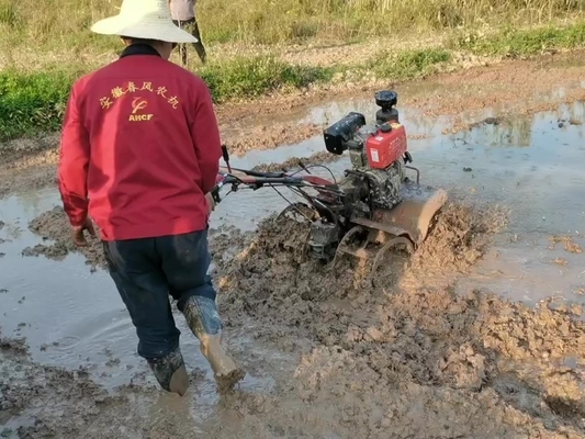 Equipamento de máquinas agrícolas Modelo 186F 192F Pequena máquina de limpeza para terra dura