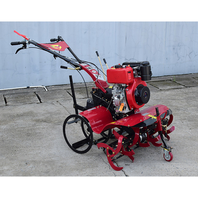Tipo de combustível 186F 192F Mini Tiller pesado para terra dura Alto nível de segurança