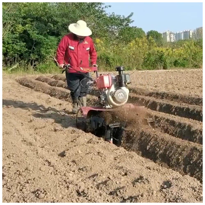 Largura ajustável 45-85cm 4KM/H Velocidade de trabalho Cultivador de lavoura para trabalho agrícola