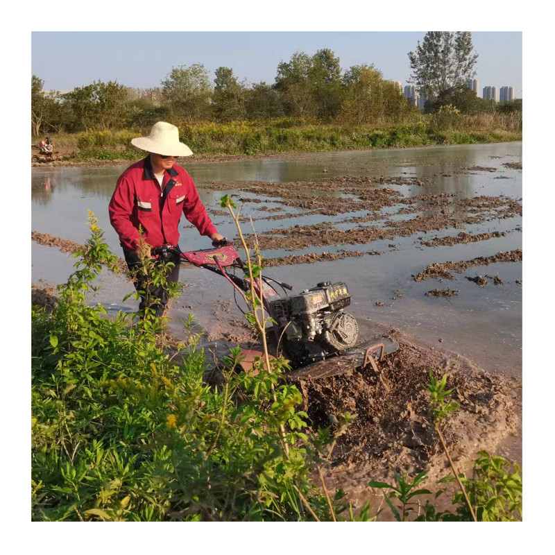 75 KG Novos cultivadores compactos de tração integral com transmissão