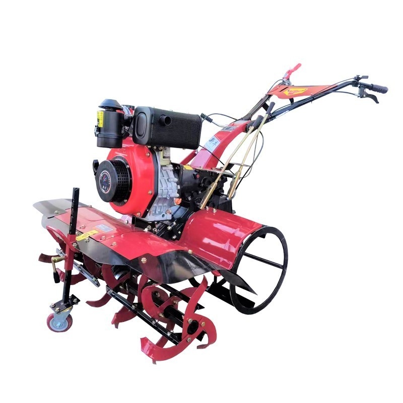 Equipamento agrícola essencial 115 KG Mini Power Tiller Cultivator com transmissão de todas as engrenagens