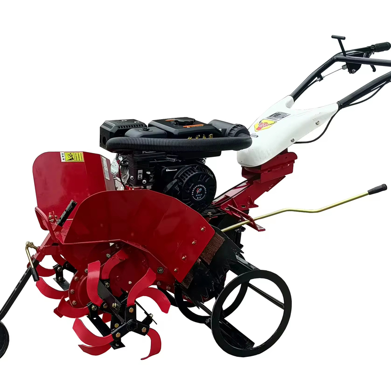 Mini-cultivador de triturador de potência de tração nas quatro rodas econômico para intertilagem e arranque