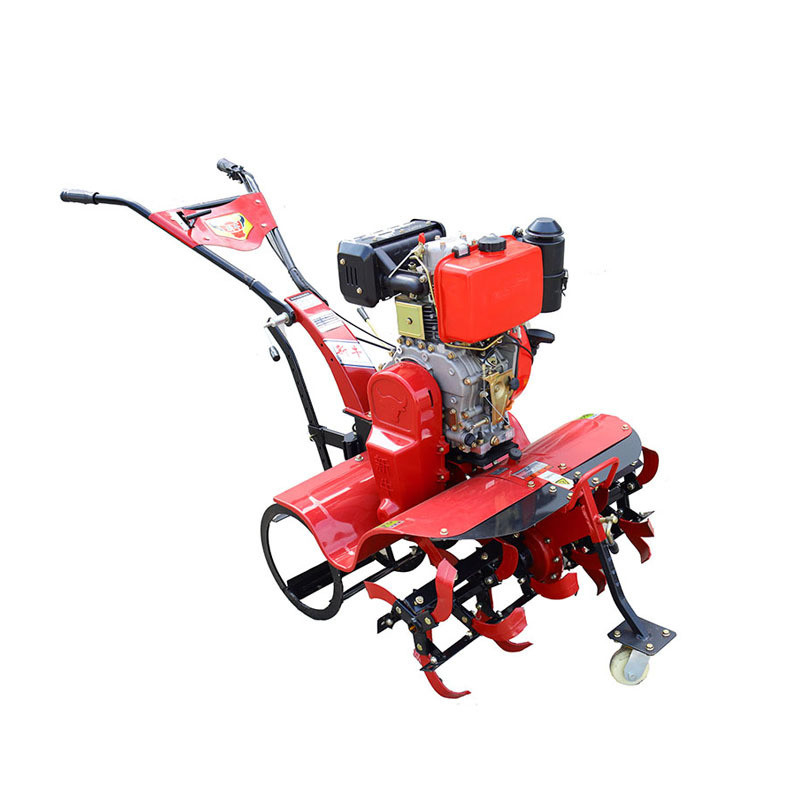 Cultivador manual de 8 cv com operação fácil e novo tipo de motor diesel
