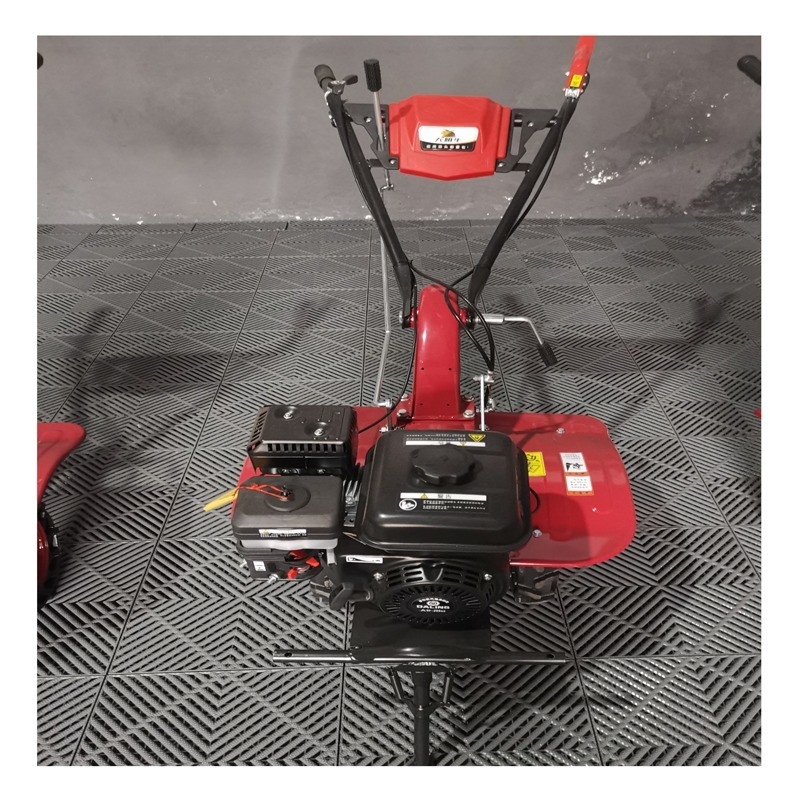90 KG Equipamento de lavoura de fazendas Gás Mini Power Tiller para pequenos cultivadores