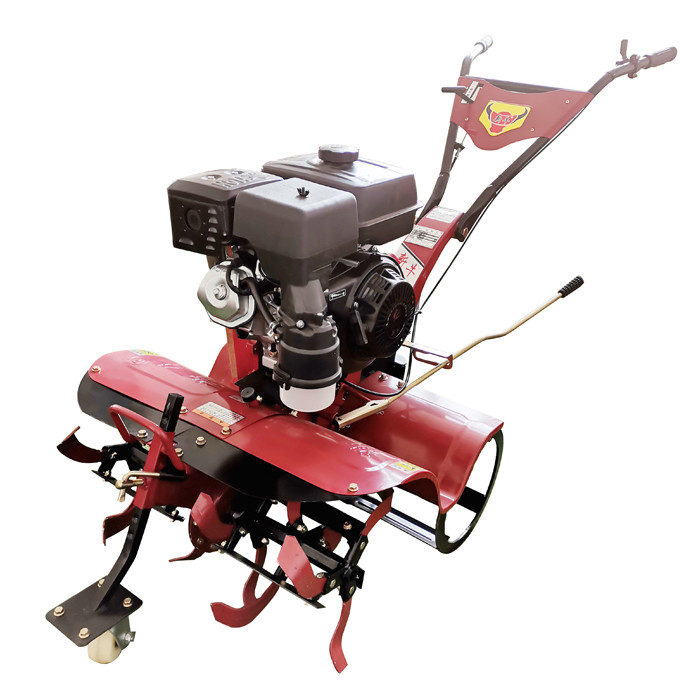 Máquina de gasolina de 170F, de tração nas quatro rodas, cultivador de quinta para arroz e terras secas 65 kg