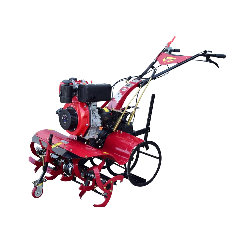 Equipamento de máquinas agrícolas Modelo 186F 192F Pequena máquina de limpeza para terra dura